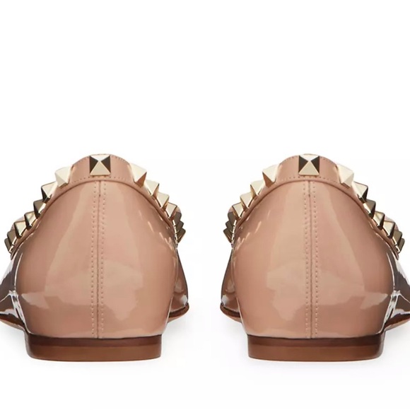 🔥SOLD🔥🔥Valentino Rockstud Patent Leather Ballerinas🔥🔥🔥 - Picture 3 of 4